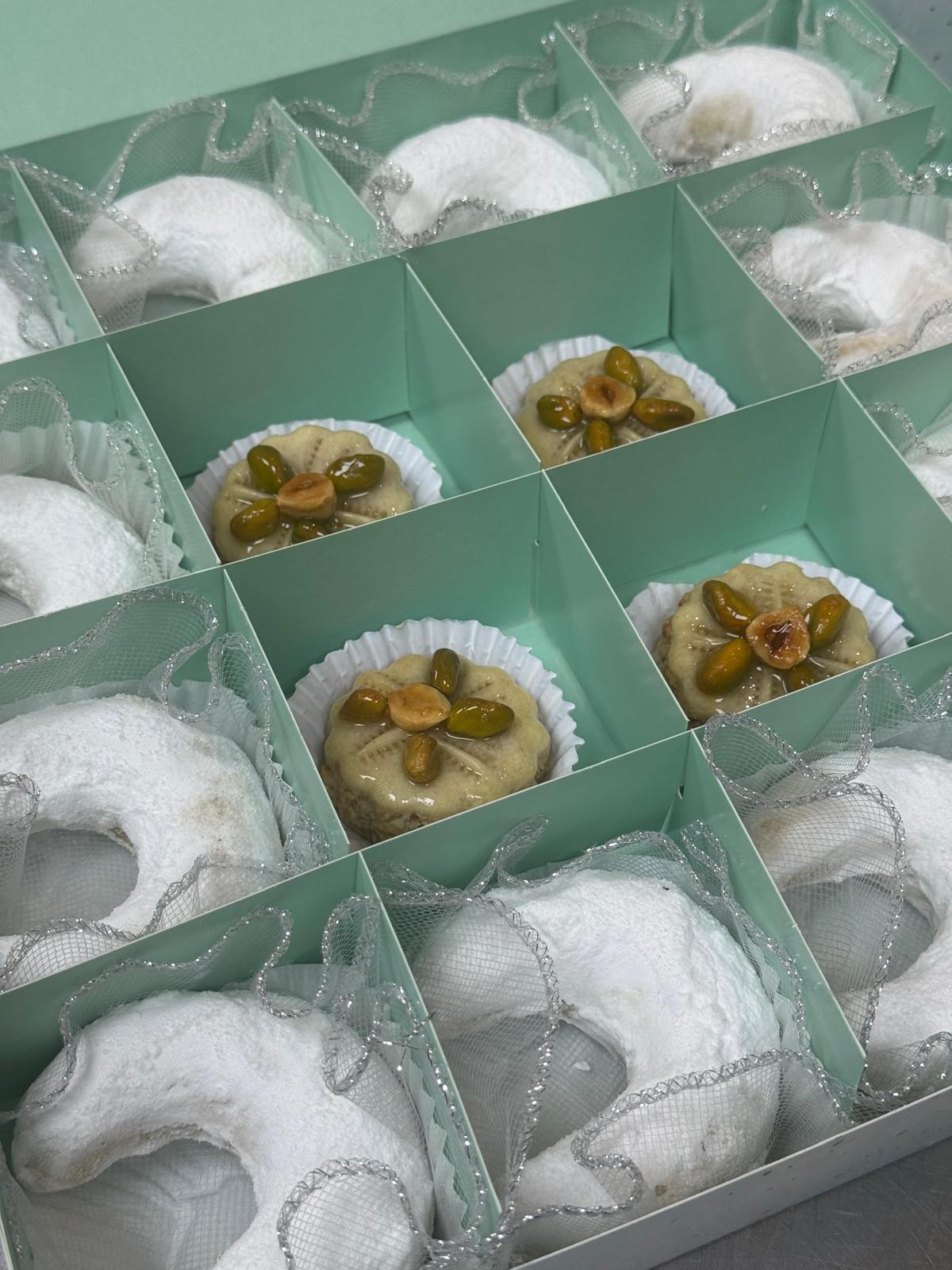 Pâtisseries orientales en coffret