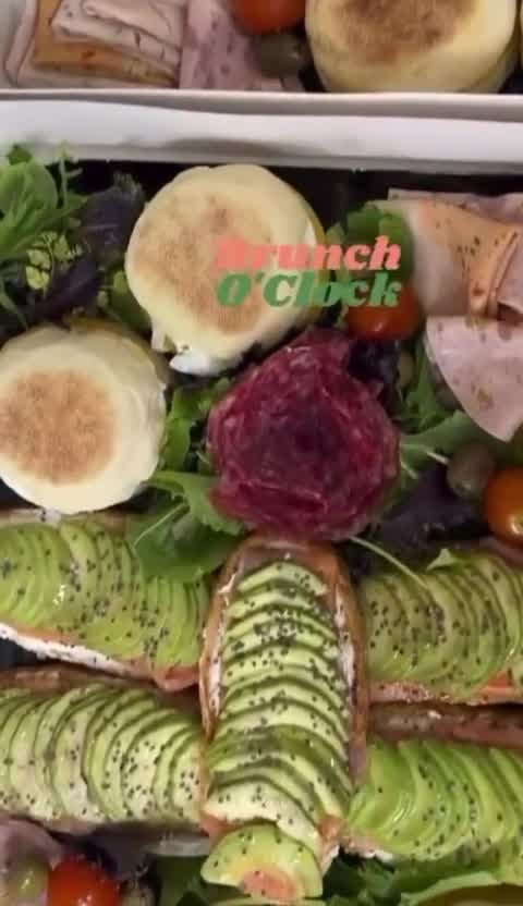 Plateau brunch maison